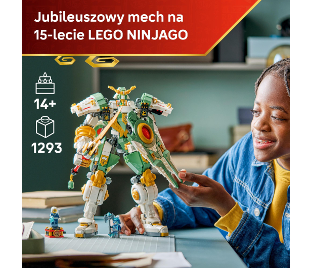 LEGO NINJAGO 71860 Tytanowy mech Lloyda — 15. rocznica - 1488455 - zdjęcie 4